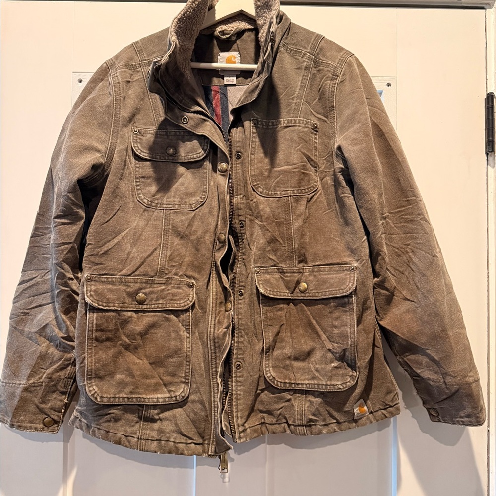 Carhartt Brown Utility Jacket - Wesley Coat